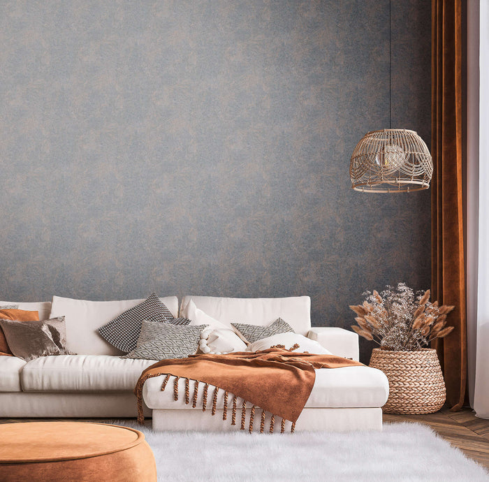 Linear Web - Geometric Wallpaper - Charcoal
