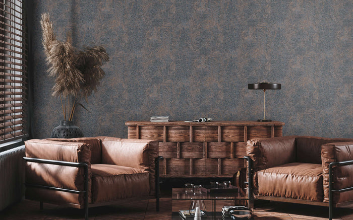 Linear Web - Geometric Wallpaper - Charcoal