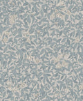 Linnea Garden Wallpaper - Misty Blue