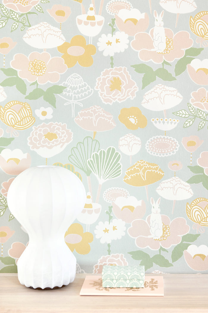 Little Light Wallpaper - Soft Grey