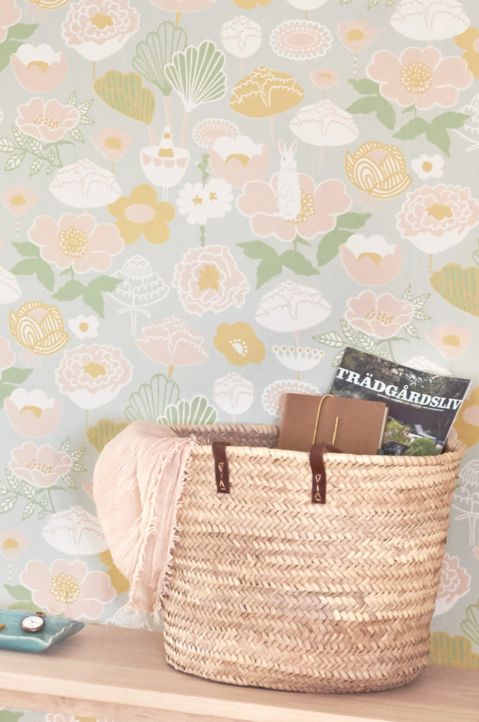 Little Light Wallpaper - Soft Grey