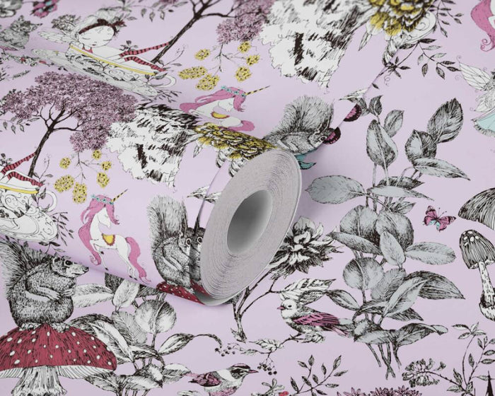 Little Love Wallpaper - Pink