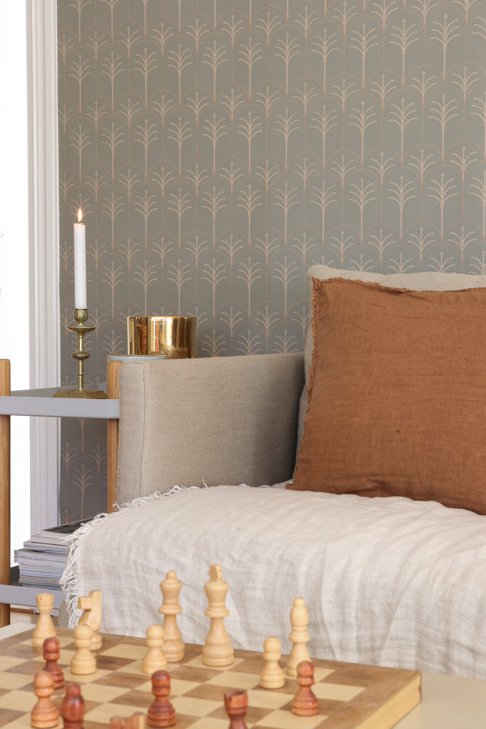Lolo Wallpaper - Bay Tree Green