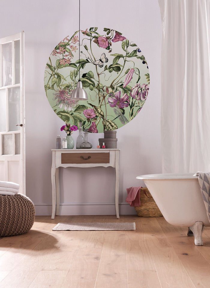 Louloudi - Circular Mural - Self Adhesive