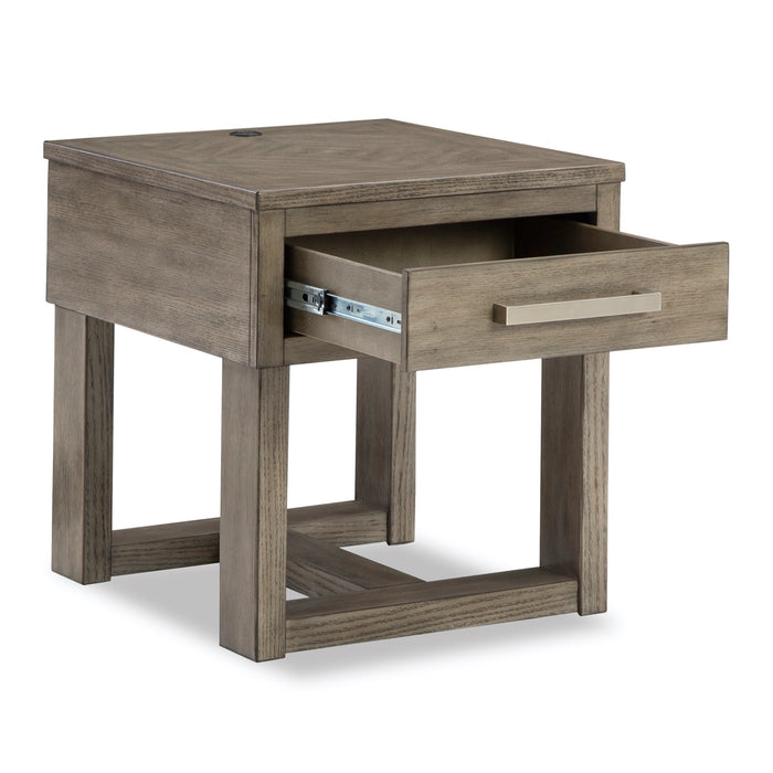 Loyaska End Table - Adams Furniture