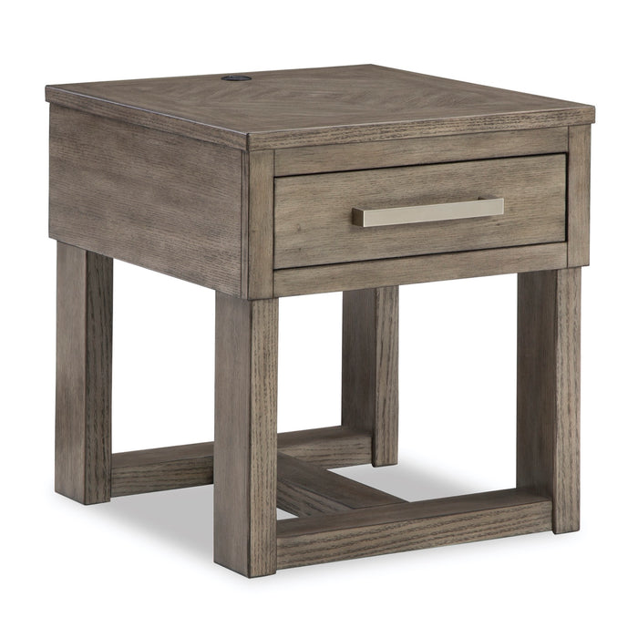 Loyaska End Table - Adams Furniture
