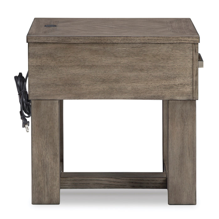 Loyaska End Table - Adams Furniture