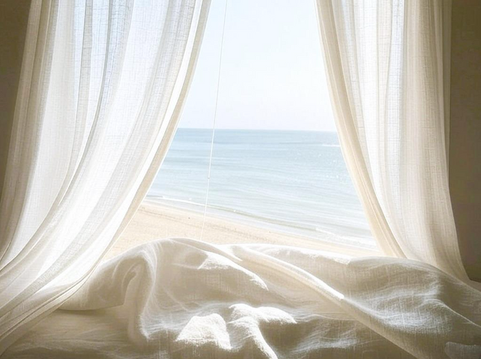 Lux Linen Sheer Curtain Fabric