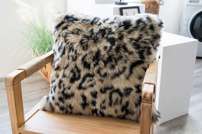 Luxury Leopard Pillow - Adams Furniture