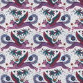 Lynx by Emma Shipley Wallpaper - Magenta