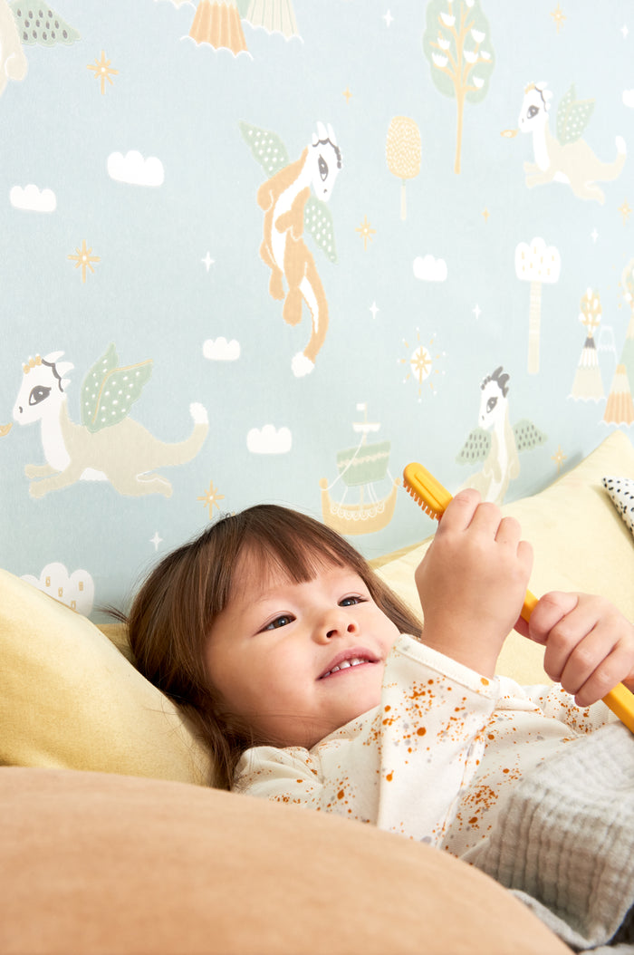 Magical Adventure Wallpaper - Dusty Blue