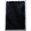 Manhattan 5x7 Black Area Rug - Adams Furniture