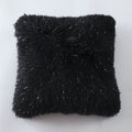 Manhattan Shag Black Pillow - Adams Furniture