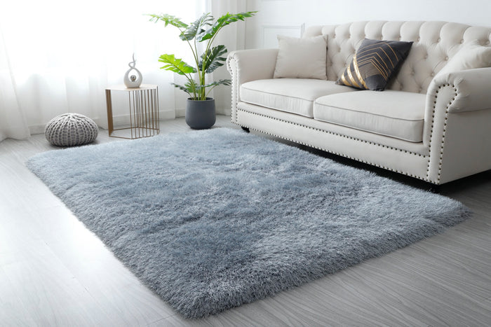 Manhattan Grey 5x7 Area Rug - Adams Furniture