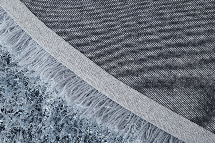 Manhattan Grey Half Moon Area Rug - Adams Furniture