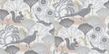 Mardgomma Wallpaper - White/Grey