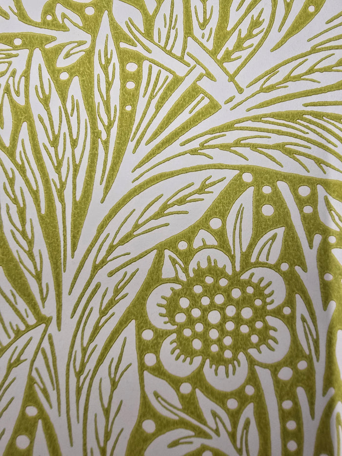 Marigold Wallpaper - Chartreuse