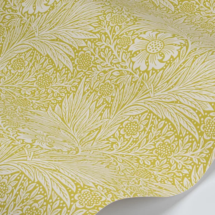 Marigold Wallpaper - Chartreuse