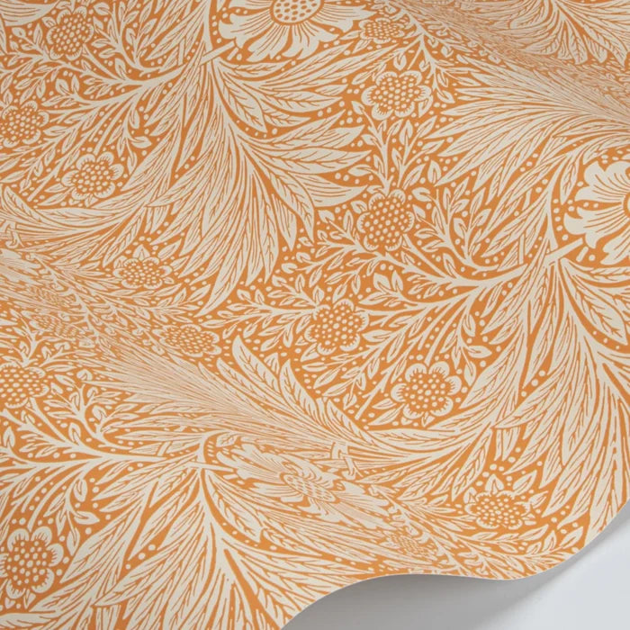 Marigold Wallpaper - Orange