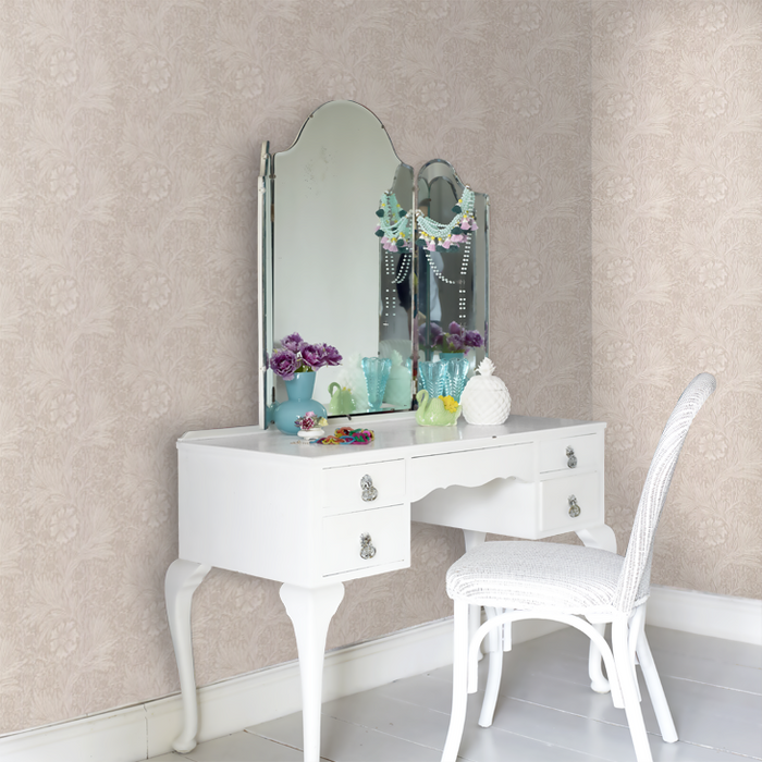 Marigold Wallpaper - Pewter