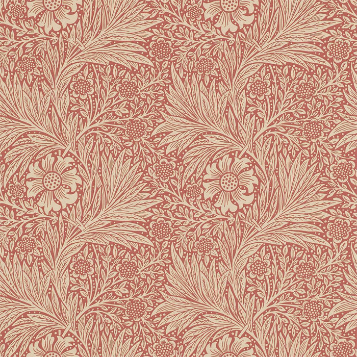 Marigold Wallpaper - Red Brick