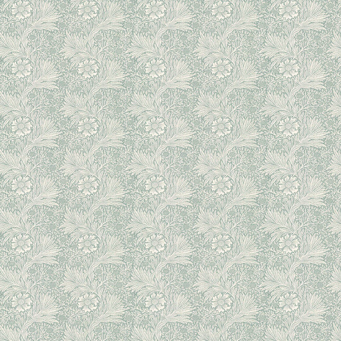 Marigold Wallpaper - Soft Teal