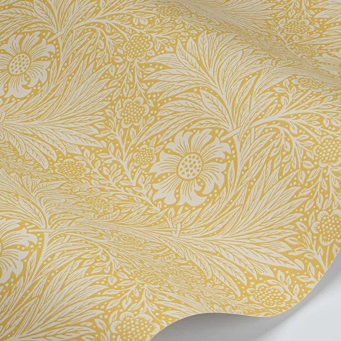 Marigold Wallpaper - Yellow
