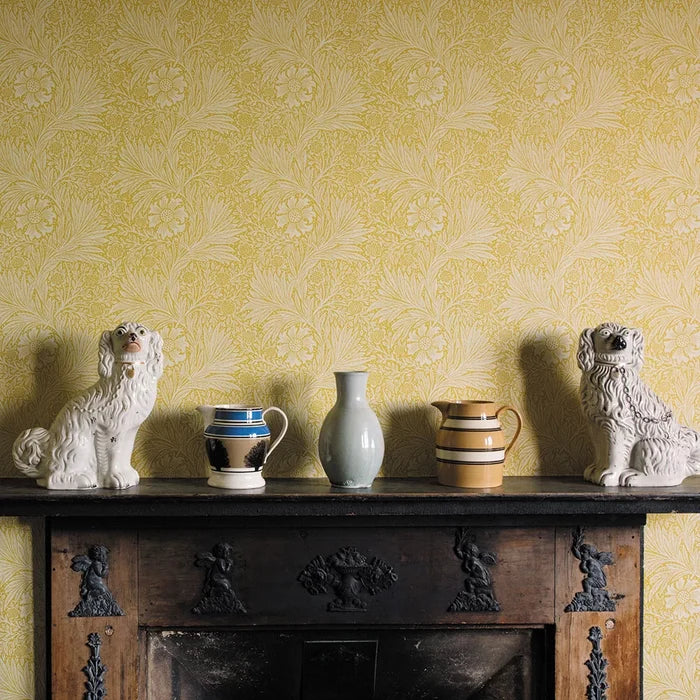 Marigold Wallpaper - Yellow