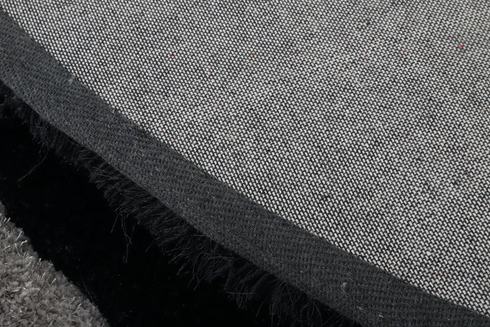 Mateos 5x7 Black/Grey Area Rug - Adams Furniture