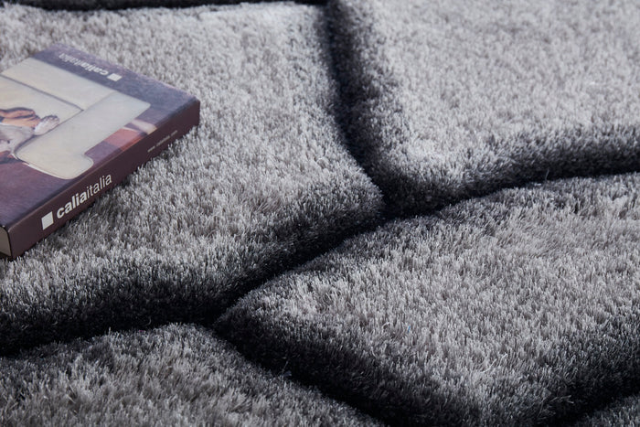 Mateos 5x7 Grey Area Rug - Adams Furniture
