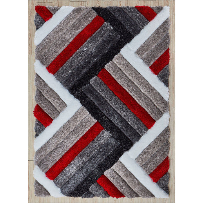 Mateos 5x7 Multicolor Area Rug - Adams Furniture