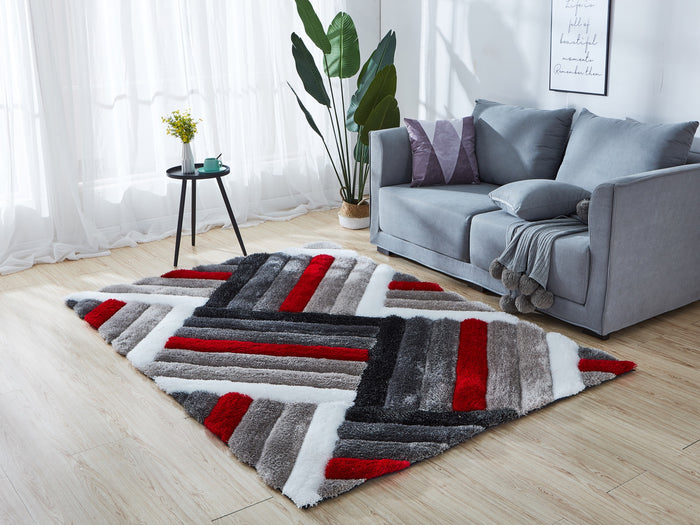 Mateos 5x7 Multicolor Area Rug - Adams Furniture