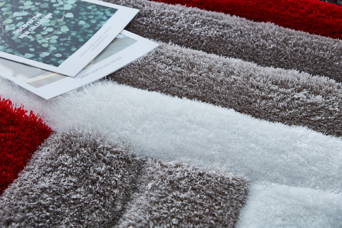 Mateos 5x7 Multicolor Area Rug - Adams Furniture
