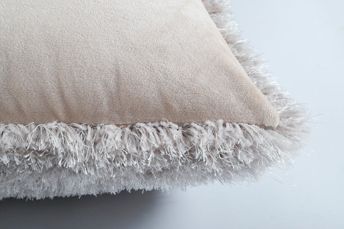 Mateos Beige Pillow - Adams Furniture