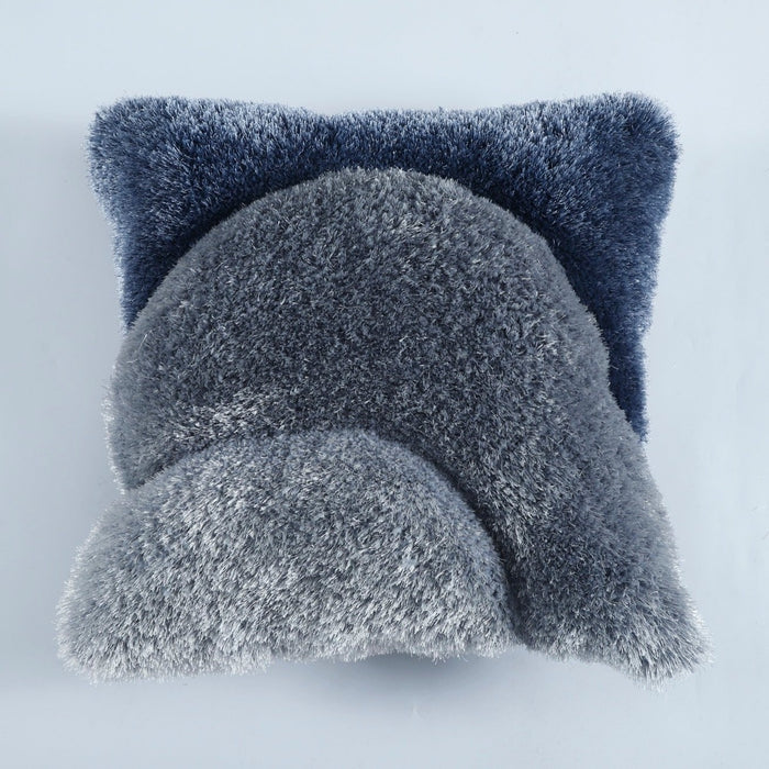 Mateos Blue Pillow - Adams Furniture