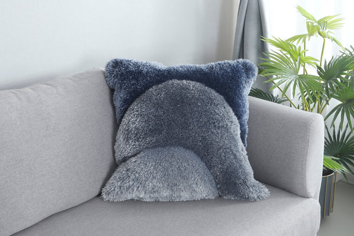 Mateos Blue Pillow - Adams Furniture