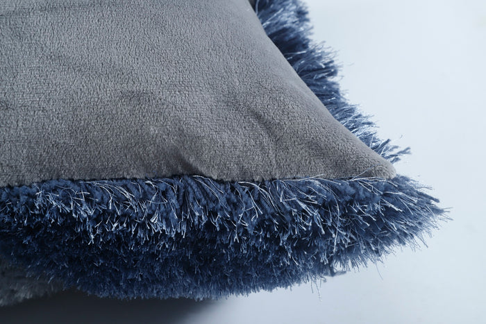 Mateos Blue Pillow - Adams Furniture