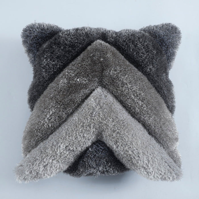 Mateos Grey Pillow - Adams Furniture