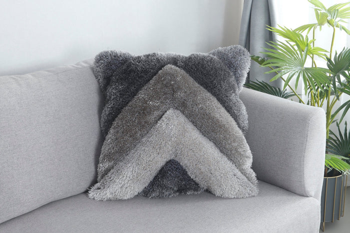 Mateos Grey Pillow - Adams Furniture