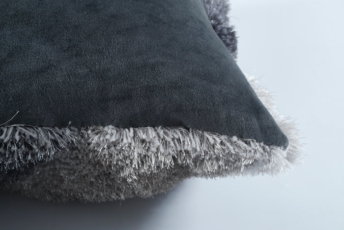 Mateos Grey Pillow - Adams Furniture