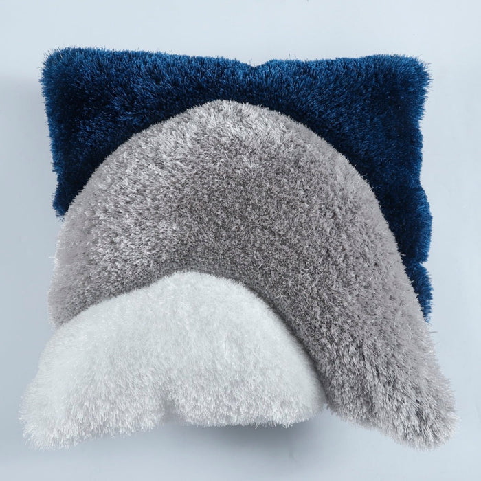 Mateos Blue/Beige/White Pillow - Adams Furniture