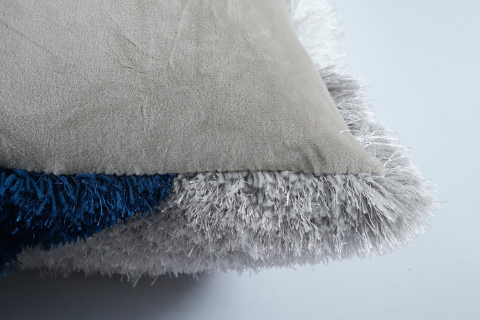 Mateos Blue/Beige/White Pillow - Adams Furniture