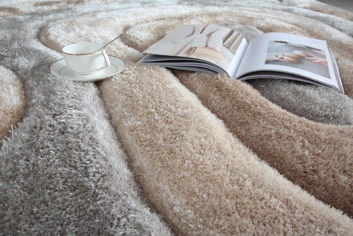 Mateos Shag 8X10 Area Rug - Adams Furniture