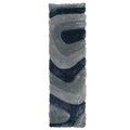 Mateos Shag Bue Runner - Adams Furniture