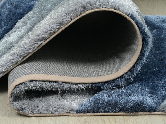 Mateos Shag Bue Runner - Adams Furniture