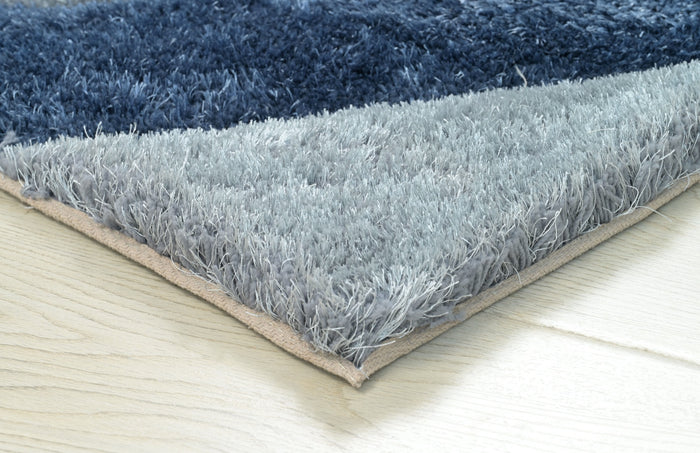 Mateos Shag Bue Runner - Adams Furniture