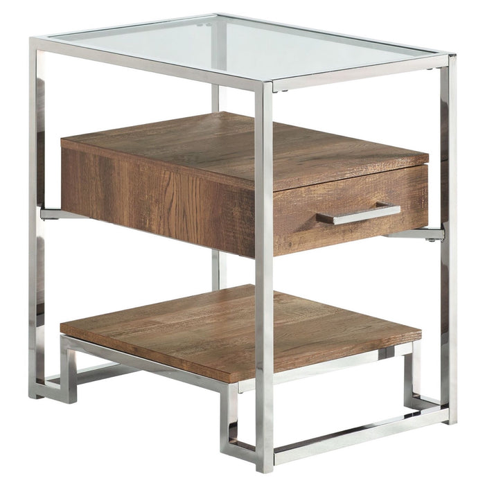 Matrix Chairside End Table - Adams Furniture