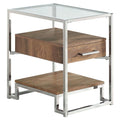 Matrix Chairside End Table - Adams Furniture