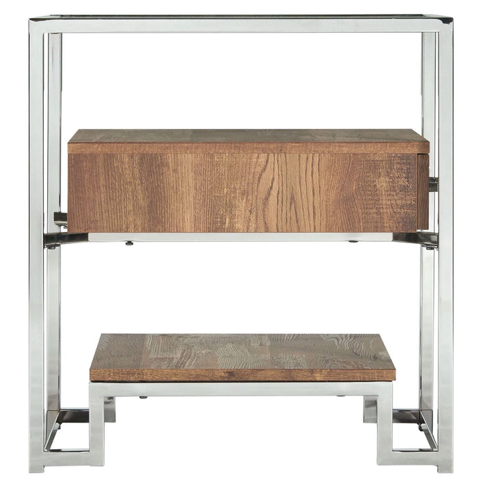 Matrix Chairside End Table - Adams Furniture