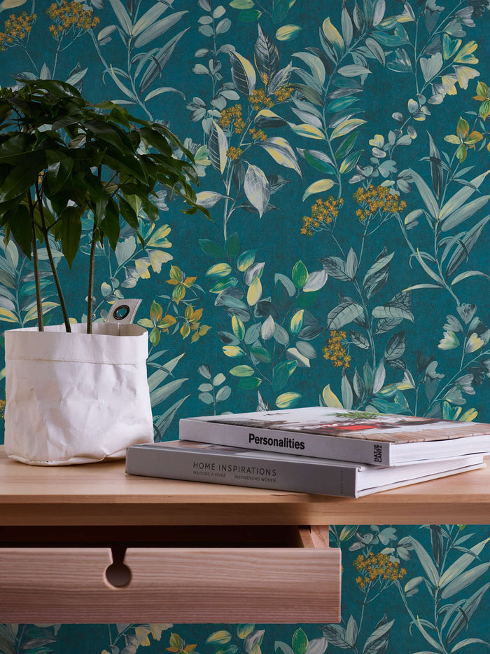 Meadow Whisper - Architects Wallpaper - Green